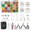 ewelry Making Kit DIY Natural Crystal Chip Stones Beads Tools kit Jewelry Wires Findings Supplies Instruction Guide Gift Box for Adult Teens Craft Bracelet Earring Necklace